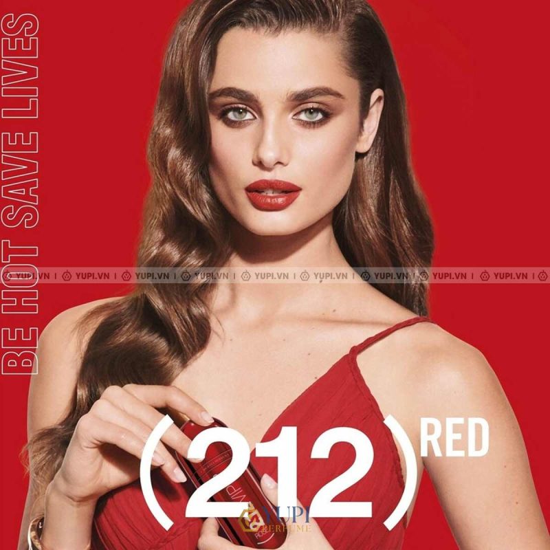 carolina herrera 212 vip rose red limited edition edp tester