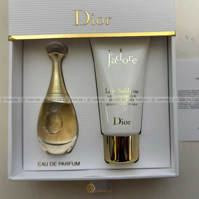 Set Lotion Milk Dior Jadore EDP