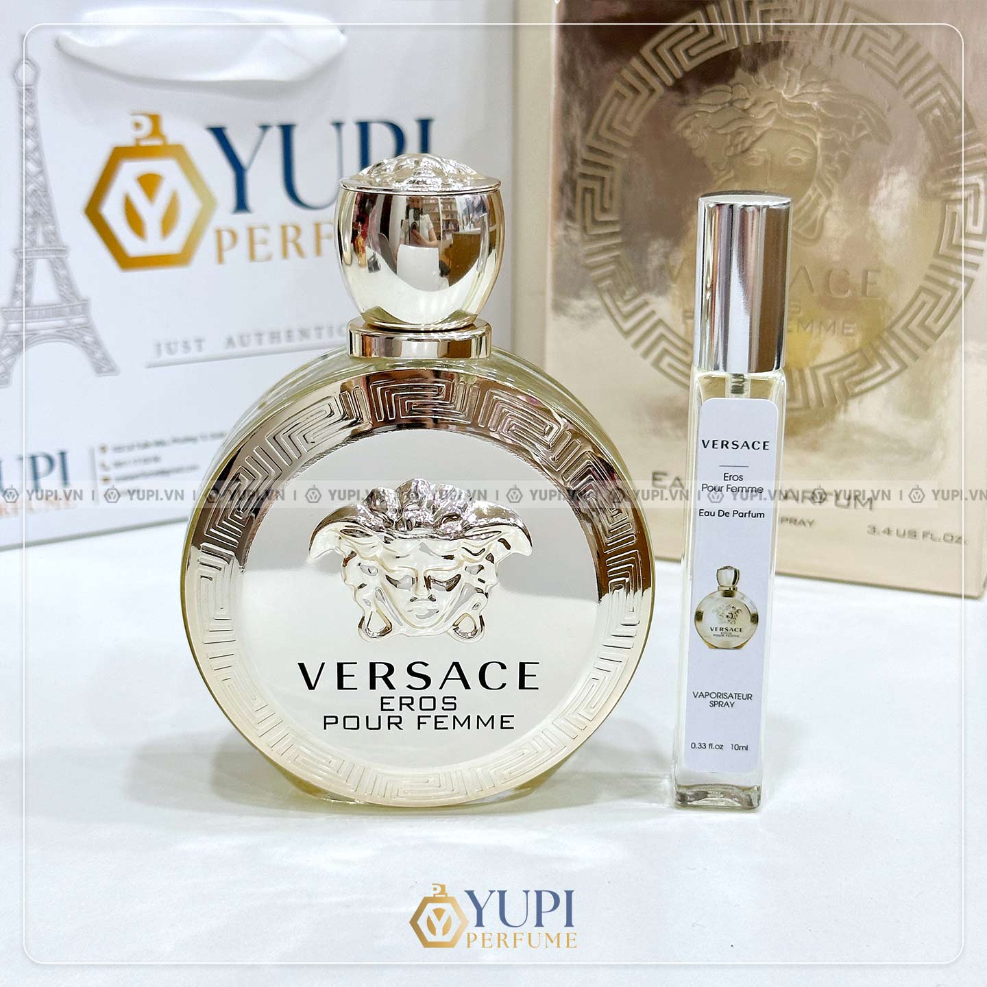versace eros pour femme edp chiết 10ml