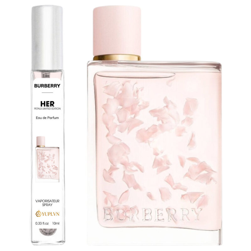 burberry her petals limited edition chiết 10ml