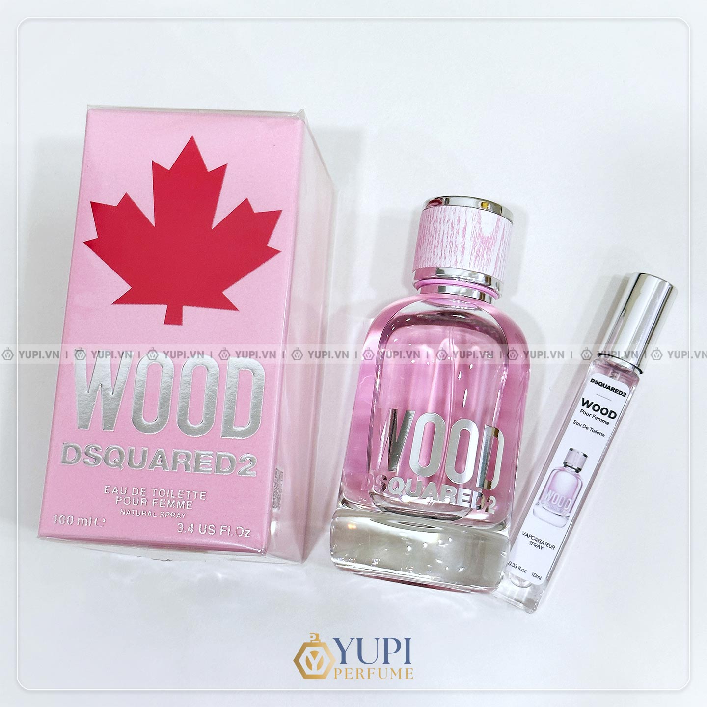 dsquared2 wood pour femme edt chiết 10ml