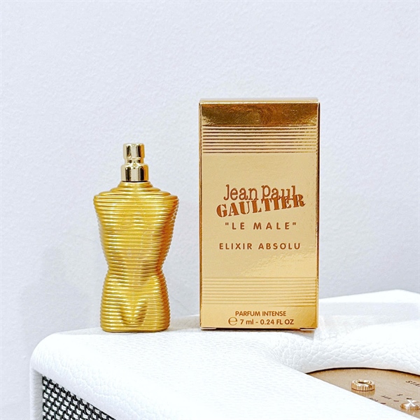 e0202f9c89474cd198f2870bb7eb7875 JPG Le Male Elixir Absolu Parfum Intense - Mini 7ml - Ảnh 1